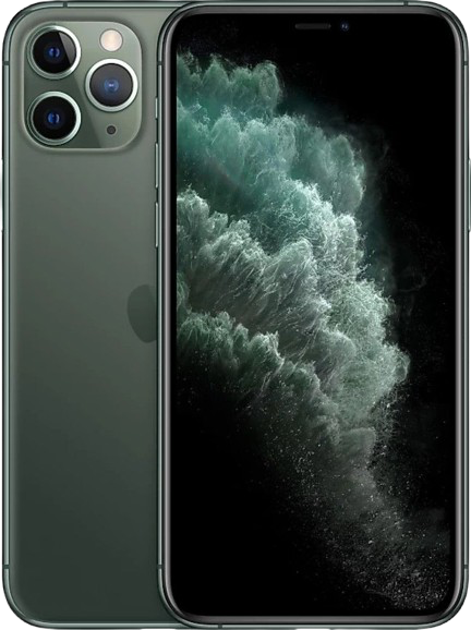 iPhone 11 Pro in Midnight Green